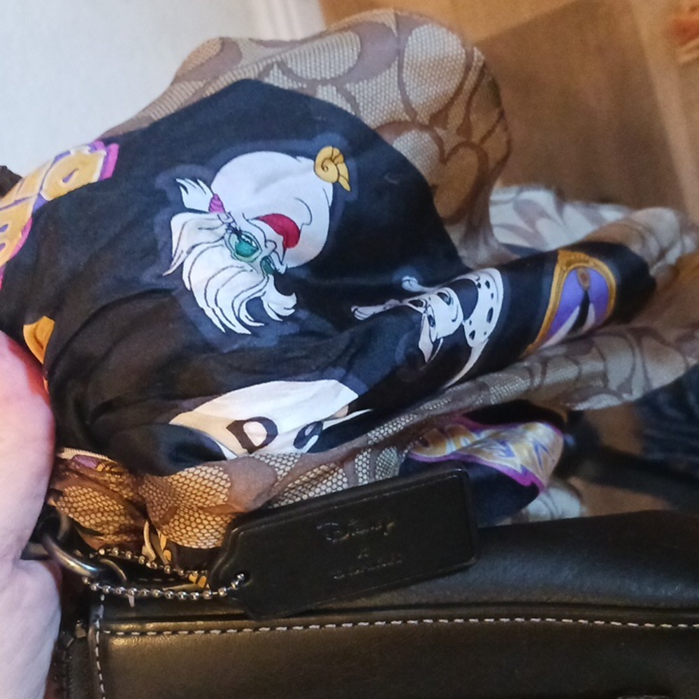 Coach Villians Crossbody Bag With Patches, Pouch And Villian Hankerchief - Picture 8 of 16